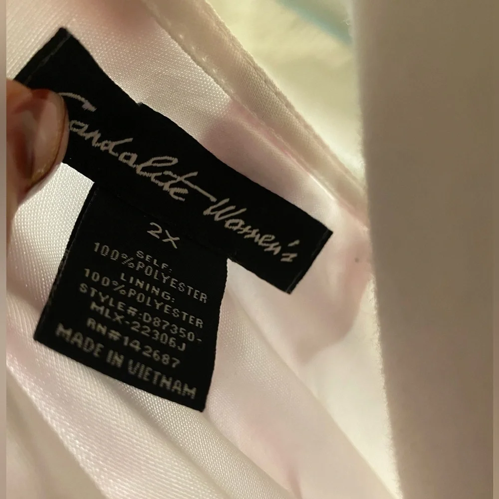 2x Plus Dress 🩷🤍 - Picture 5 of 5